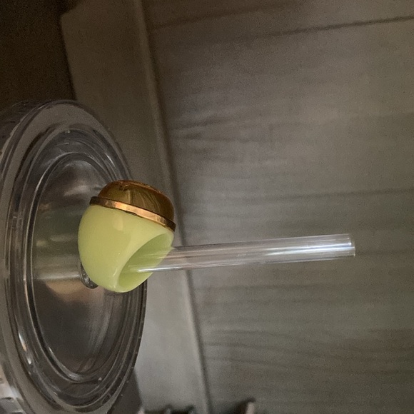 Yellow and Pink Bee Ring size 8 - Picture 7 of 9